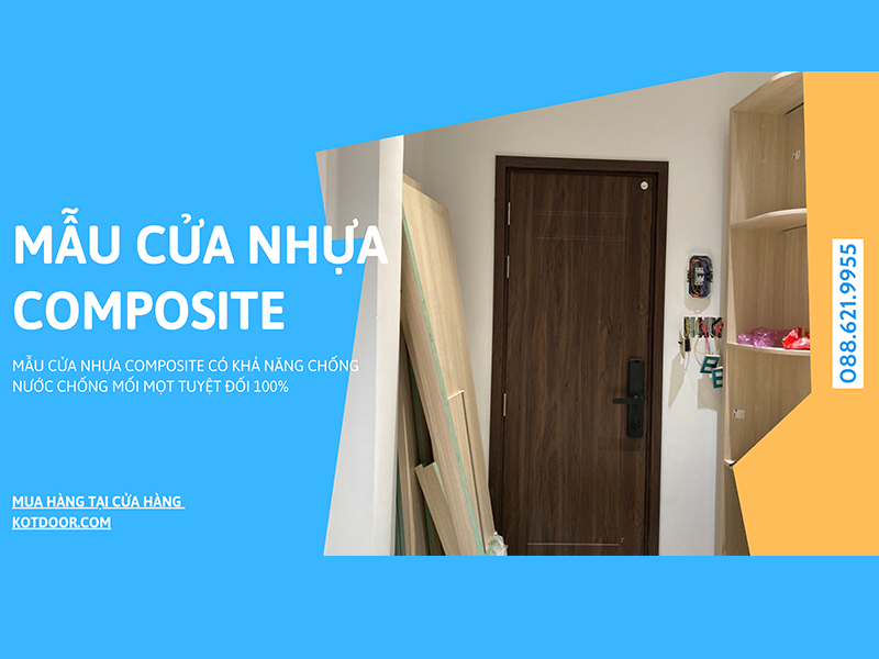 MẪU CỬA NHỰA COMPOSITE TẠI HÓC MÔN